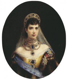 Portrait de Maria Feodorovna (Dagmar du Danemark)