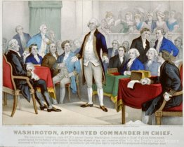 George Washington après sa nomination comme commandant en chef d