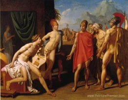Ambassadeurs envoyés par Agamemnon pour exhorter Achille à comba