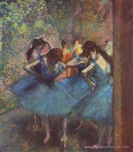 Danseurs en bleu