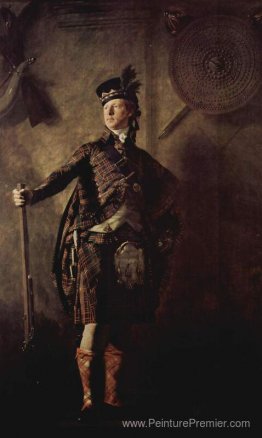 Portrait du colonel Alasdair McDonnell de Glengarry
