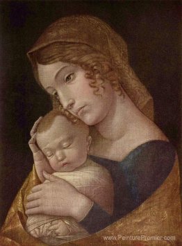 Maria avec l'enfant endormi