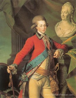 Portrait d'Alexander Lanskoy, assistant de camp à l'impératrice