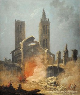 Démolition de l'Église Saint-Jean-en-GReve - Musée Carnavalet