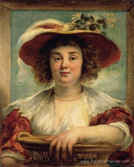 Portrait de la fille de l'artiste Elizabeth