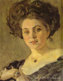 Portrait de Yevdokia Morozova (détail)