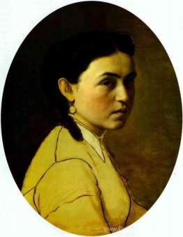 Portrait de Yelena Perova, N E Scheins, la première femme de l'a