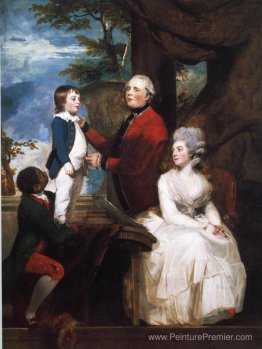 George Grenville, Earl Temple, Mary, comtesse Temple et leur fil