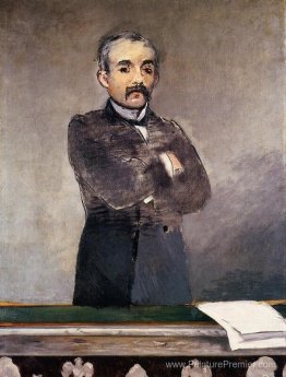 Portrait de Clemenceau à la Tribune