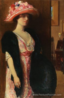 Fire Opals (alias Lady in Furs - Portrait de Mme Searle)