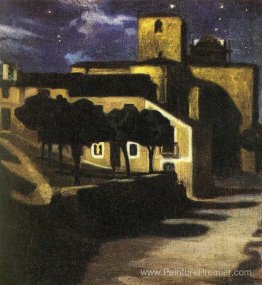 Scène de nuit à Avila