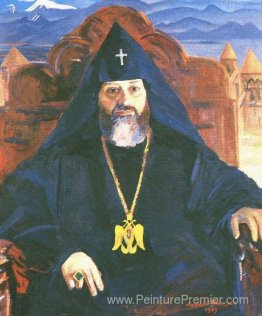 Portrait de Catholicos de tous les Arméniens Vazgen I