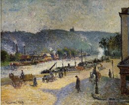 Les quais à Rouen