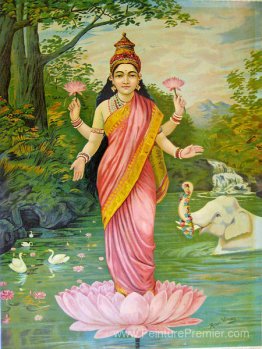 Lakshmi, la déesse de la richesse