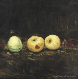 Nature morte avec des pommes (nourriture)