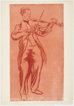 Le violoniste (le violoniste supervielle)