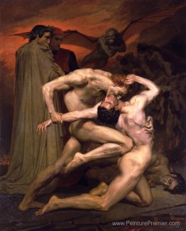 Dante et Virgile en enfer