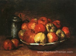 Nature morte avec des pommes et des grenades