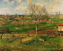 Paysage, champs, Eragny