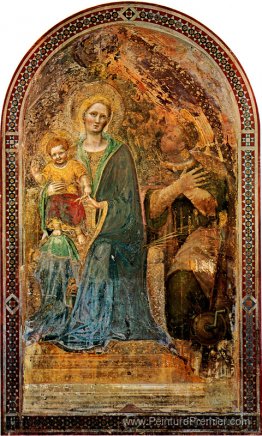 Madonna et enfant avec des anges Madonna et enfant avec des ange