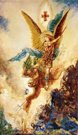 Saint Michael vaincant Satan