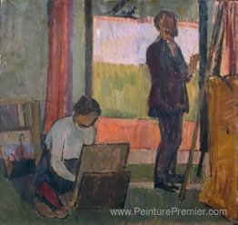 Peinture de Frederick et Jessie Etchells