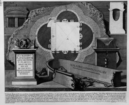 Les antiquités romaines, t. 2, plaque LV. Plan et les fragments