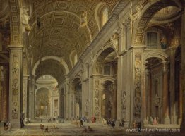 Intérieur de St Peter's à Rome