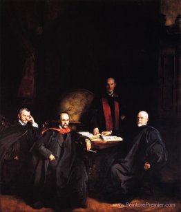 Les professeurs Welch, Halsted, Osler et Kelly (également connus