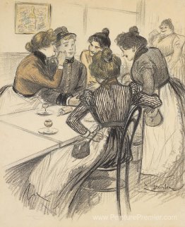 Dessin original de la brasserie