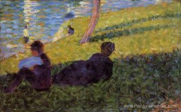 Étude pour "Un dianche aptrès midi à l'île de la Grande Jatte"