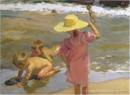 Enfants au bord de la mer