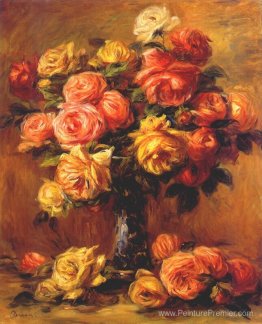 Roses dans un vase