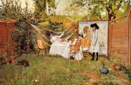 Le petit déjeuner en plein air