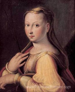 Saint Catherine d'Alexandrie (autoportrait présumé)