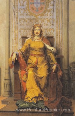 Portrait de la reine D Leonor