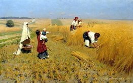 Rassemblage de la récolte en Ukraine