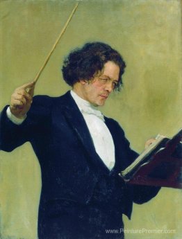 Portrait du compositeur Anton Rubinstein