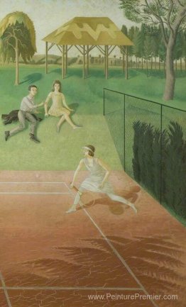 Tennis (triptyque, aile droite)