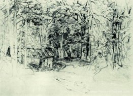 Croquis de la peinture en 1898