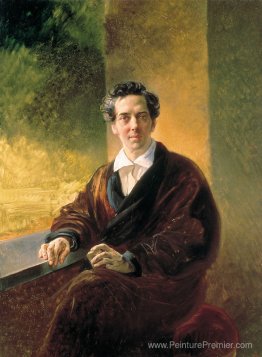 Portrait du comte A. A. Perovsky (l'écrivain Anton Pogorelsky)