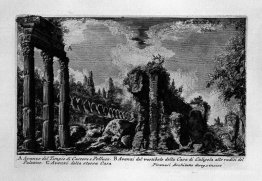 Les antiquités romaines, t. 1, planche xxxiii. Ruines du temple