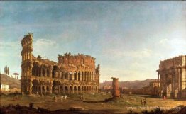 Coliseum et arc de Constantin (Rome)