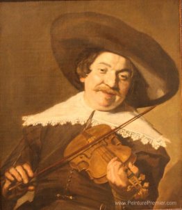 Daniel van Aken jouant du violon