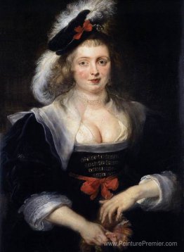 Portrait de Hélène Fourse avec des gants