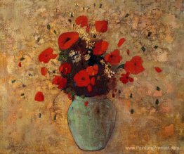 Vase de coquelicots