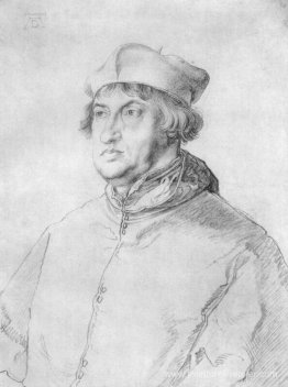 Portrait du cardinal Albrecht de Brandenburg