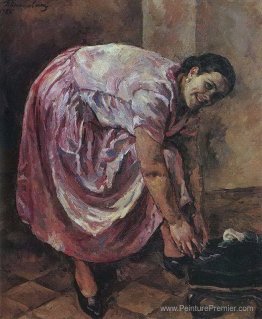 Portrait de Natalia Petrovna Konchalovsky, la fille de l'artiste