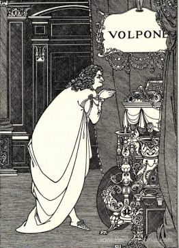 Volpone adorant ses trésors