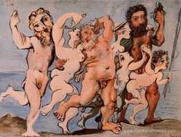 Silenus danse en compagnie